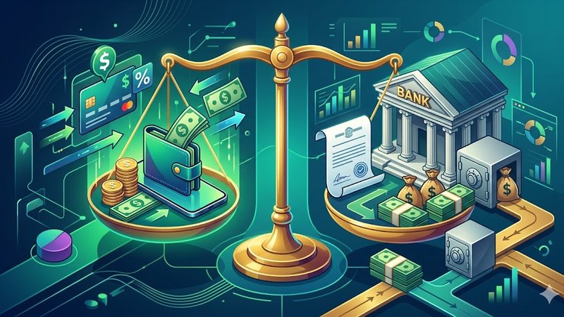 Иллюстрация для сравнения электронных кошельков и банковских переводов для вывода крупных выигрышей в слотах